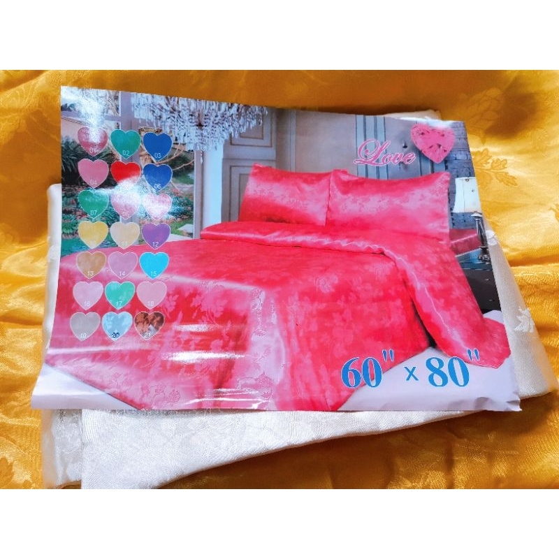 ผ้าแพร 5 ฟุต (60x80นิ้ว) สีสวยไร้รอยต่อ เย็บขอบ ผ้าห่มถวายพระ - รูปที่ 2