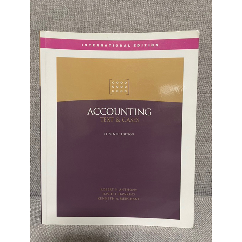 ACCOUNTING : TEXT & CASE