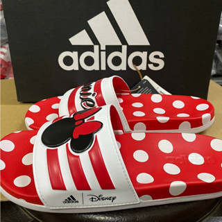 รองเท้าเเตะ Adidas(อาดิดาส)  ADILETTE COMFORT MINNIE GW1060 ลิขสิทธิ์ ©Disney แท้