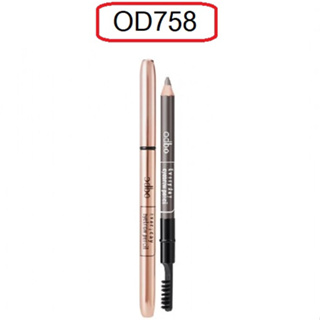 Odbo Everyday eyebrow pencil OD758 โอดีบีโอ เอเวอรี่เดย์ อายบราว เพ็นซิล ดินสอเขียนคิ้ว แบบเหลา