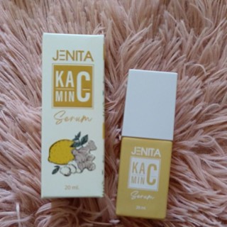 เซรั่มเจนิต้า ขมิ้นซี Jenita Kamin C Serum สารสกัดจากขมิ้น+วิตามินซี ขนาด  20 กรัม