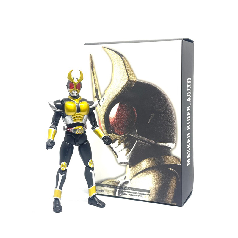 (กรุงเทพ) Kamen Rider Agito Ground Form SHF (Shinkocchou) Action Figure 15 cm