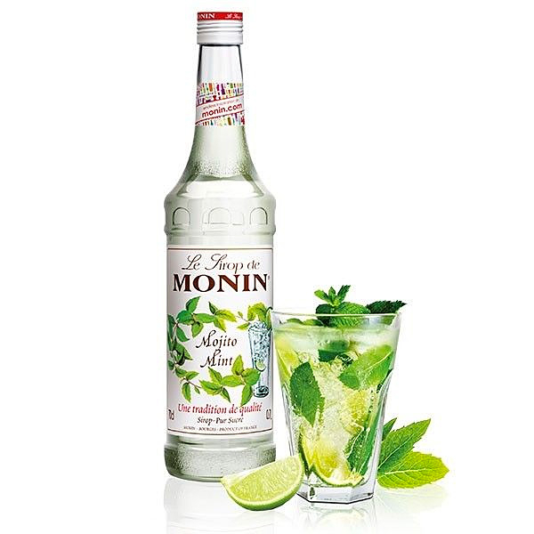 (BHC) น้ำเชื่อม MONIN กลิ่น “Mojito Mint” ไซรัปโมนิน ไซรัปโมจิโต้มิ้นท์ (Monin Mojito Mint Syrup 700