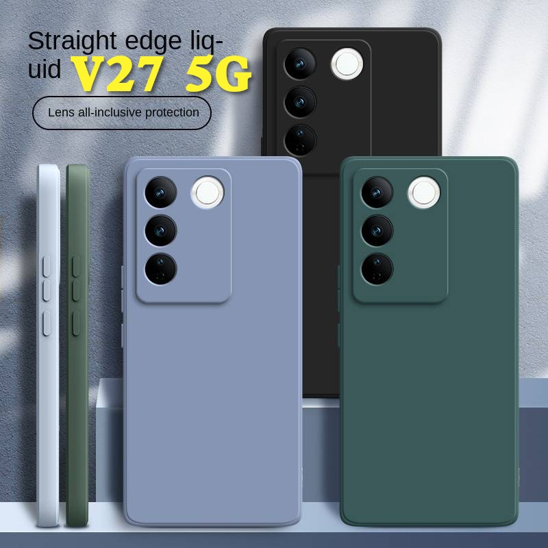 Vivo Y27s/V29E 5G/Y17s/V29 5G(พร้อมส่งในไทย)เคสTPU​นิ่ม​สีพาสเทลแบบคลุมกล้องVivo Y27 5G/Y27 4G/Y36/V27 5G/V27 Pro 5G