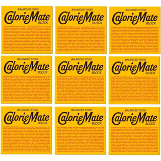Otsuka Calorie Mate Block ขนมขบเคี้ยว ชีส สมดุล 4 ชิ้น X 9 ถุง ส่งตรงจากญี่ปุ่น