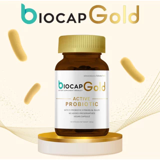 bioCRAFT bioCAP Gold 60 Capsule ไบโอคราฟท์ ไบโอแคปโกลด์ โพรไบโอติกช่วยปรับสมดุลลำไส้