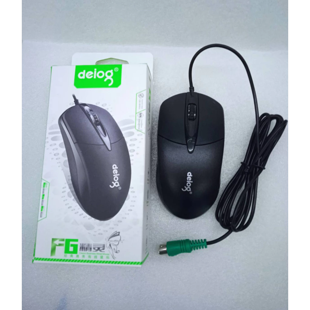 เมาส์ PS-2 หัวกลม สายยาว 1.5 เมตร