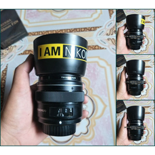 ฮูดทรงกระบอก สำหรับเลนส์ Yongnuo YN 100mm F2 For Canon / Nikon มือ 1 ตรงรุ่น