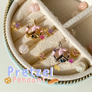 Pretzel pendant เฉพาะจี้รูป Pretzel