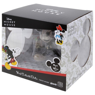 ฟิกเกอร์ โมเดลมิกกี้เม้าส์ ขาวดำ • Medicom VCD Disney Throw Mickey B&amp;W ver.