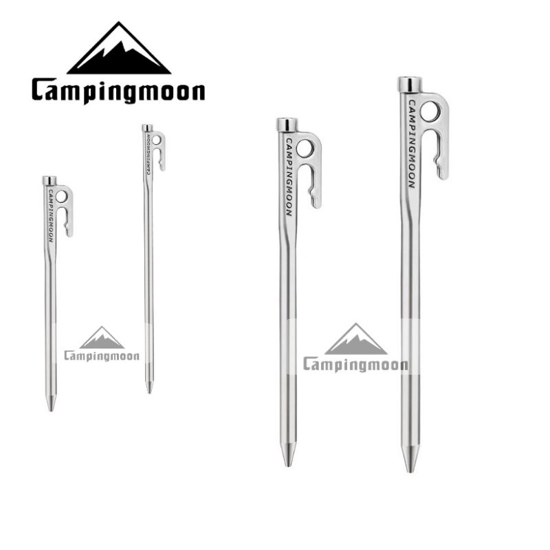 สมอบก Campingmoon สแตนเลส 420 แข็งแรงมาก ๆ (พร้อมส่ง)