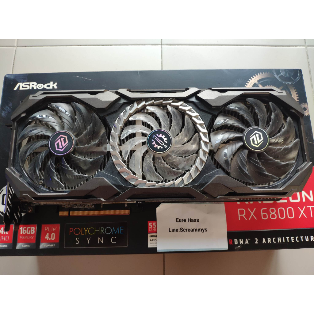 RX6800XT Taichi X มือสอง