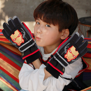 WINGHOUSE ถุงมือเล่นหิมะกันหนาวเด็ก (MV0580) Iron Man Forever Ski Gloves