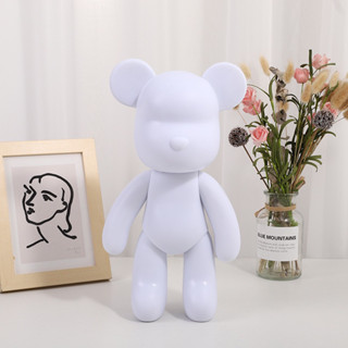 พร้อมส่งในไทย🇹🇭 หมี Bearbrick หมี teddy bear แฮนด์เมด diy ขนาด 33CM Tiktokหมีราดสี