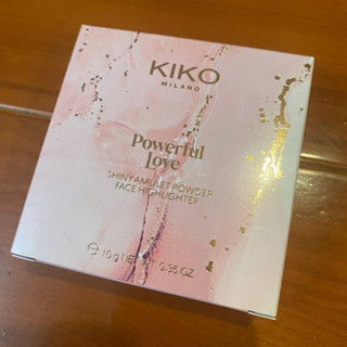 [NEW] KIKO MILANO ไฮไลท์ Powerful Love Shiny Amulet Powder Face Highlighter