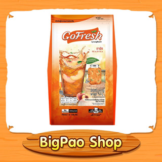 ผงชาพีช โกเฟรช ขนาด 400 กรัม GoFresh Peach Tea size 400g.