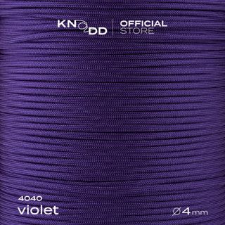 KNODD พาราคอร์ดไนลอน นำเข้าจากอเมริกา สี No.4040: Violet ขนาด 4มม