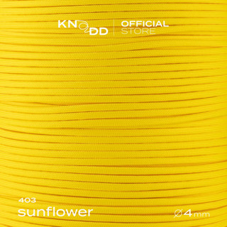 KNODD พาราคอร์ดไนลอน นำเข้าจากอเมริกา สี No.403: Sunflower ขนาด 4มม