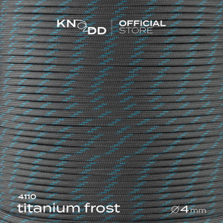 KNODD พาราคอร์ดไนลอน นำเข้าจากอเมริกา สี No.4110: Titanium Frost ขนาด 4มม