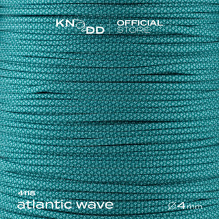 KNODD พาราคอร์ดไนลอน นำเข้าจากอเมริกา สี No.4118: Atlantic Wave ขนาด 4มม