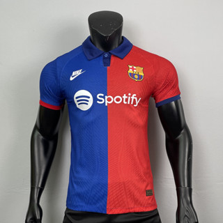 เสื้อฟุตบอล ทีม Barcelona บาเซโลน่า เนื้อผ้าโพลีเอสเตอร์ กล้ารับประกันสินค้าทุกตัว เกรดPlayer