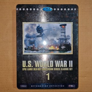 BLU-RAY ชุดกล่องเหล็ก U.S. WORLD WAR 2 / 7 เรื่อง - JAPAN โซน A B C #DVD