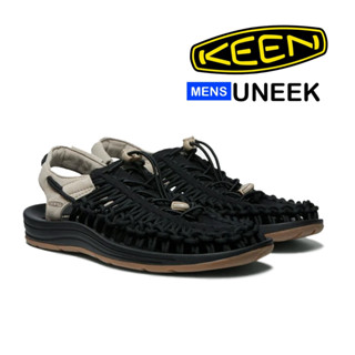 [ลิขสิทธิ์แท้] KEEN Men Uneek - Plaza Taupe/Black รองเท้า คีน แท้ รุ่นฮิต ผู้ชาย