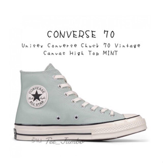 รองเท้า Unisex Converse Chuck 70 Vintage Canvas High Top MINT 🐲⚠️ สินค้าพร้อมกล่อง สีพาสเทล