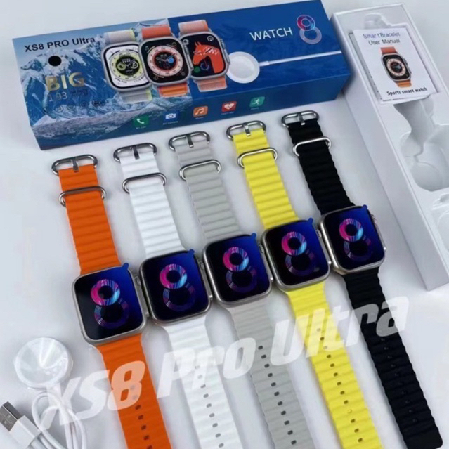 🔥ถูกที่สุด🔥 smart watch XS8 pro ultra และ U8 ultra หน้าจอ 49 มม ที่ถูกที่สุด