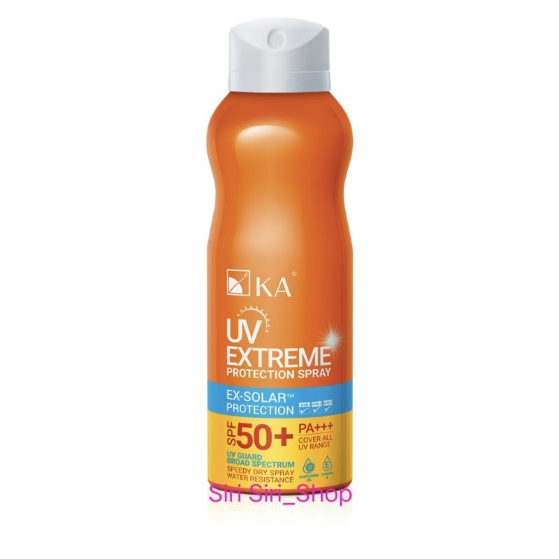 สเปรย์กันแดด KA UV Extreme Protection Spray SPF50+ PA+++ 200 ml. /เคเอ ยูวี เอกซ์ตรีม โพรเทคชั่น สเปรย์ SPF50+ PA+++