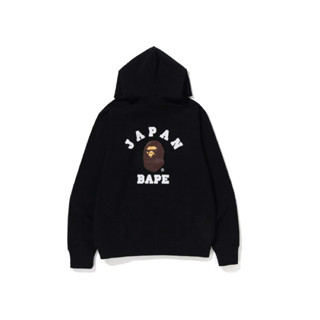 BAPE Japan College Pullover Hoodie (BLACK)