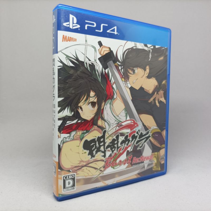 Senran Kagura Burst Re:Newal (PS4) | PlayStation 4 | Zone 2 | Japan | ใช้งานปกติ