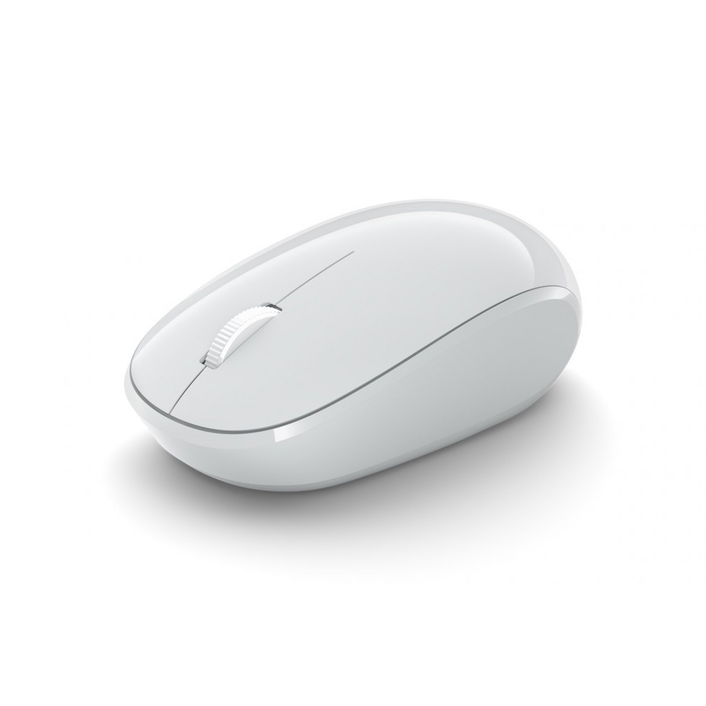 Microsoft Keyboard Bluetooth + Mouse คีย์บอร์ดและเมาส์ไร้สาย สีเทาขาว (QHG-00057)