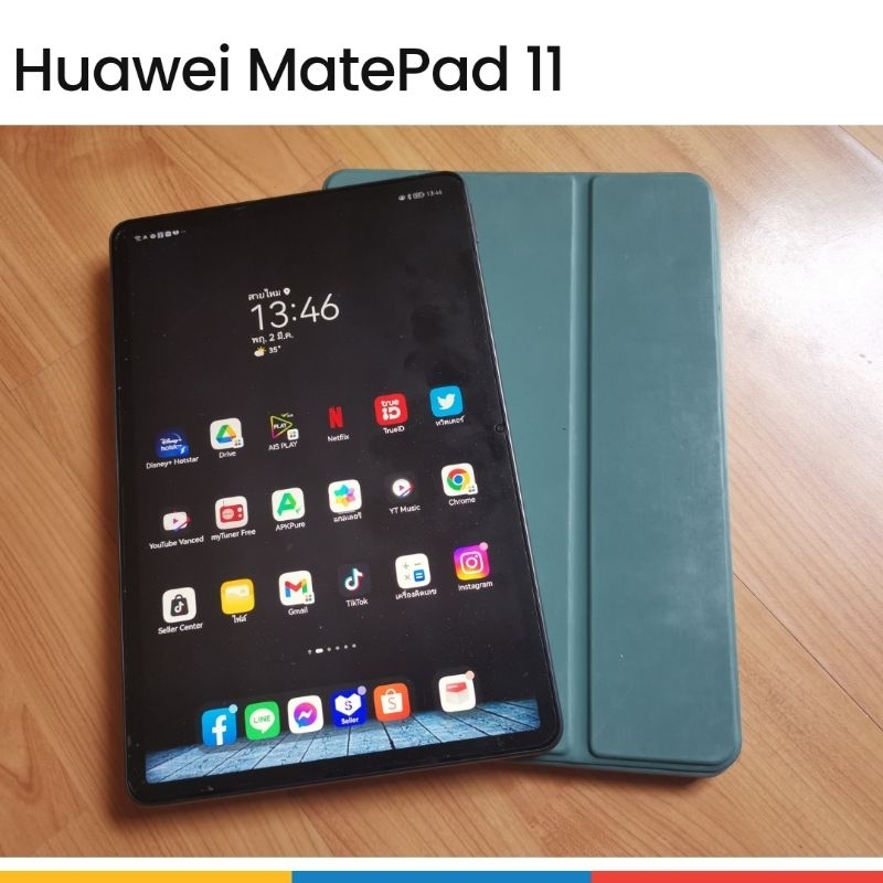 HUAWEI MatePad 11 (มือสอง​พร้อมใช้งาน)​แท็บเล็ต/6GB+128GB WIFI 6 120Hz refresh จอ​ 2K  แรงจัดด้วย Snapdragon​ 865​