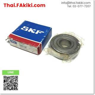 พร้อมส่ง,(A)Unused, 6303-2Z BEARING ,ตลับลูกปืน สเปค - ,SKF (66-006-095)