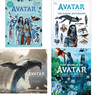 [ชุดหนังสือ 4 เล่ม]​ Avatar The Way of Water Visual Dictionary / Art of Avatar / Ultimate Sticker Book / World of Avatar