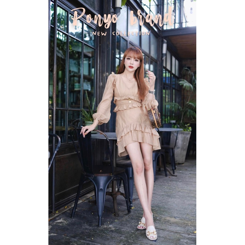 เดรสลูกคุณหนูดูแพง Ponyo Brand