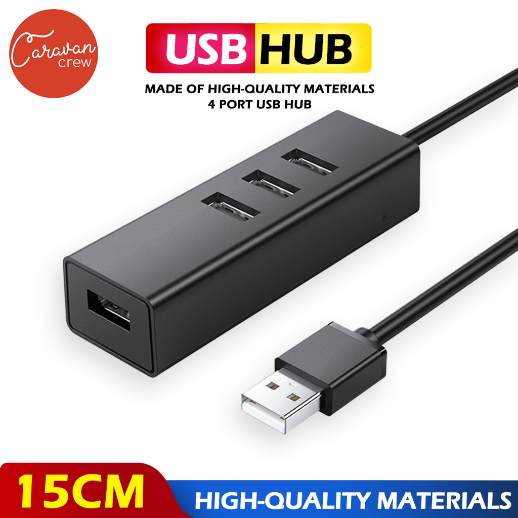 USB Hubs & Card Readers 59 บาท Caravan Crew USB Hub อุปกรณ์เพิ่มช่อง USB ใช้งานง่าย (4 ports) Computers & Accessories
