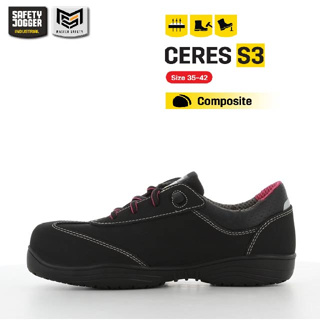 [รับประกัน 3 เดือน] Safety Jogger รุ่น CERES S3 รองเท้าเซฟตี้ผู้หญิง หุ้มส้น หัวคอมโพสิท พื้นกันทะลุ พื้นกันน้ำมัน