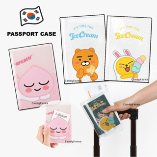 (พร้อมส่ง) Kakao Friends Passport Case ปกพาสปอร์ตแบบใสจาก Kakao Friends แท้🇰🇷