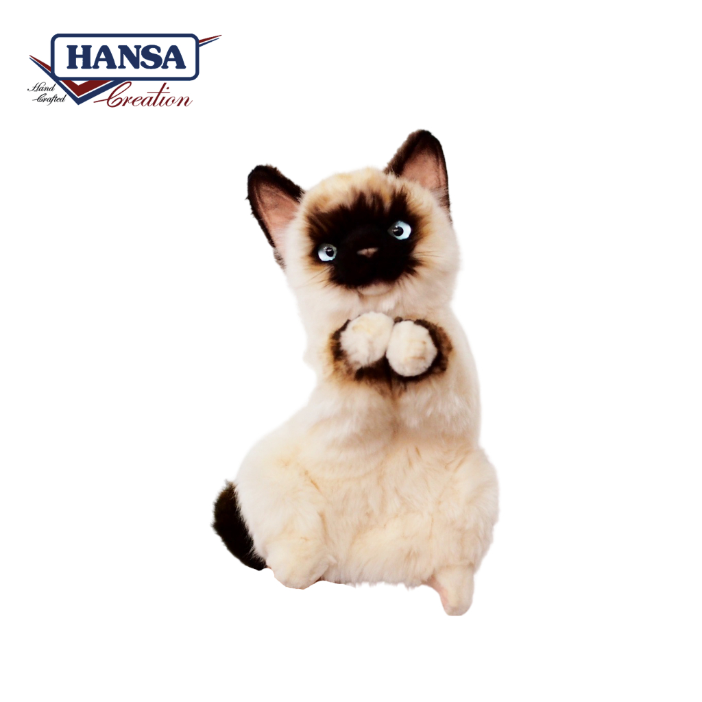 8228 Ragdoll Puppet - ตุ๊กตามือแมวแร็คดอล