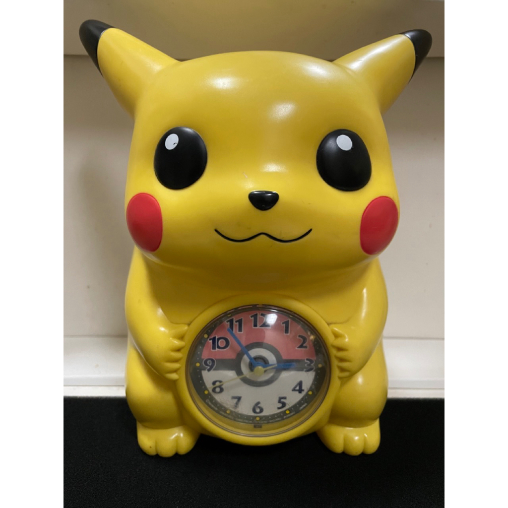 Pokemon Pikachu Alarm Clock Seiko นาฬิกา ปลุก (งานเก่า)