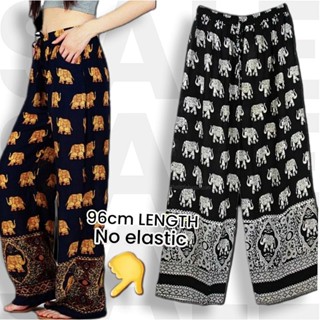 SALE!SALE!!UNISEX ELEPHANT PANTS/ HAREM PANTS/ NO ELASTIC AT THE  BUTTOMกางเกงไทย unisex / กางเกงฮาเร็ม / ก้นไม่มียางยืด