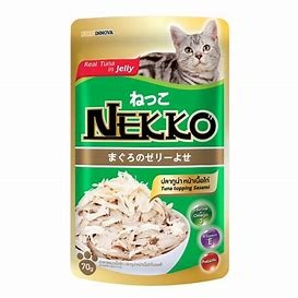 ทูน่าหน้าเนื้อไก่เยลลี่ Nekko 12 ซอง