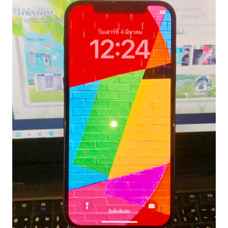 ไอสิบสอง สีน้ำเงิน 64G สภาพสวย จอใหญ่ พร้อมใช้งาน ของหายากขายถูก หมดแล้วหมดเลย