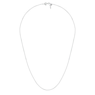 PRIMA สร้อยคอ 18K สี White Gold 755N1865-01 **สร้อยเปล่าปรับระดับ**