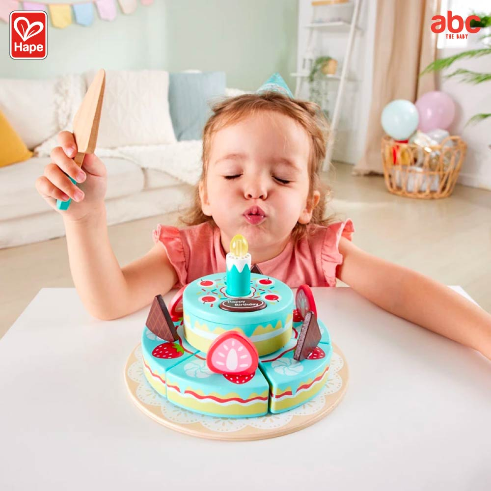 Hape Interactive Happy Birthday Cake	ชุดปาร์ตี้เค้กวันเกิดมีเสียง มีไฟ	3Y+ รูปที่ 8