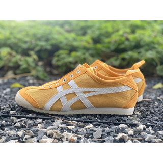 Onitsuka Tiger Slipon Tiger yellow/white ของแท้💯%