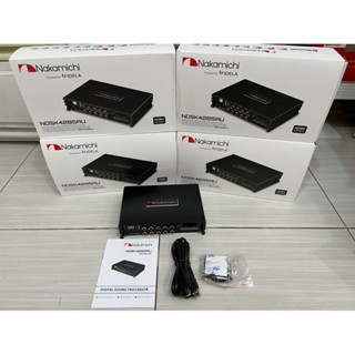 5500บาท DSP NAKAMICHI 2in 8Out Bluetooth USB AMP 70x4Ch Appcontron รุ่น NDSK4285AU ยี่ห้อ Nakamichi