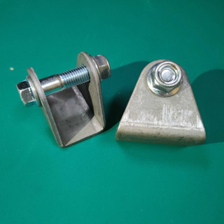 หูโช๊ค+น๊อตยึด คุณภาพดี งานเหล็กหนา 3 มิล ใส่ได้กับโช๊ดเดิมท…